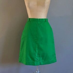 Vintage 1980s A-Line High Waist Skirt with Pockets Size Medium 27" Waist